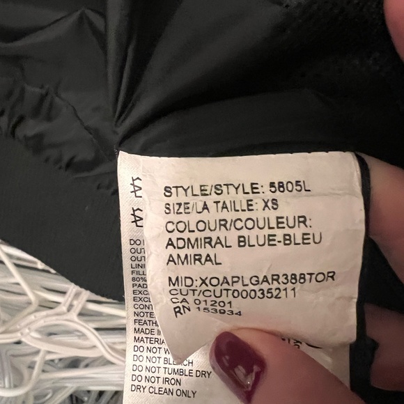 CANADA GOOSE  Deep Cove Bomber - Admiral Blue - Picture 5 of 5